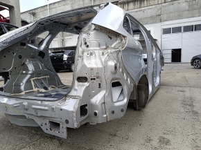 Quarter wing rear right Ford Edge 15- on the body, silver