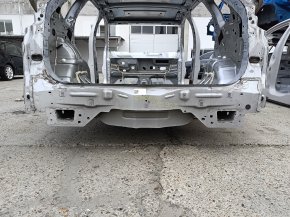 Rear panel Ford Edge 15- 2 parts, on the body, silver