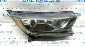 Headlight front right bare Honda CRV 17-22 halogen, sand, for polishing