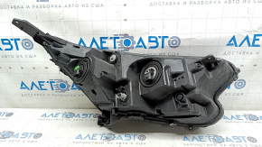 Headlight front left bare Honda CRV 17-22 halogen, sand, for polishing