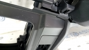 Torpedo front panel with AIRBAG Honda CRV 17-19 black, scratches