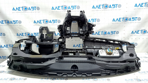 Torpedo front panel with AIRBAG Honda CRV 17-19 black, scratches