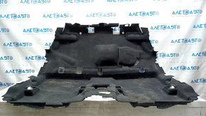 Rear floor covering Honda CRV 17-22 black, for dry cleaning