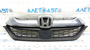 Radiator grill assembly Honda CRV 17-19 with badge, under radar cruise, sand
