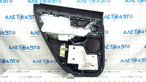 Door trim card rear right Honda CRV 17-22 black, insert beige leather, armrest beige leather, molding under the tree, under the tweeter, scratch