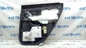 Door trim card rear left Honda CRV 17-22 black, insert beige leather, armrest beige leather, molding under the tree, under the tweeter