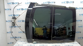Tesla Model S 12-20 Panorama 2.1 Assembled Sunroof, with Motors, Chip on Sunroof, Scratches, Seal Peeled Off