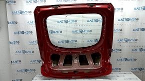 Trunk door bare with glass Tesla Model S 12-20 red PPMR, with brake light, with hinges