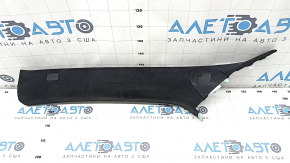 Front pillar trim left Tesla Model S 12-20 black suede, scratch