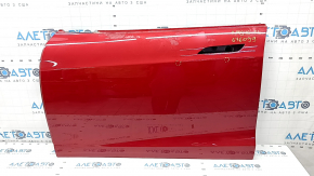 Door bare front left Tesla Model S 12-20 red PPMR, pokes