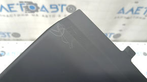 Tesla Model S 12-20 front panel niche under monitor black, scratches