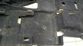 Toyota Highlander 20 floor covering - black for 7 seats, for cleaning