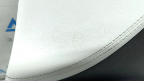 Center pillar trim lower right Tesla Model S 12-20 black, with white insert, scratch, for cleaning