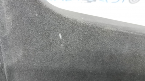 Center pillar trim upper belt right Tesla Model S 16-20 rest, black suede, worn, needs cleaning