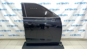 Door assembly front right Toyota Highlander 20- black 218, keyless, dents, bump