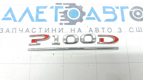 Tesla Model S 16-20 Trunk Door P100D Emblem
