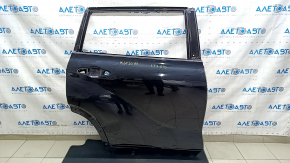 Door bare rear right Toyota Highlander 20- black 218, dents, rust