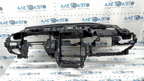 Tesla Model S 12-20 front panel torpedo frame, torn air ducts