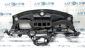 Tesla Model S 12-20 front panel torpedo frame, torn air ducts