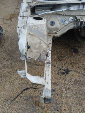 Quarter front right Subaru Impreza WRX GH 10-14 white, on body, corrosion