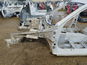 Quarter front left Subaru Impreza WRX GH 10-14 white, on body, corrosion
