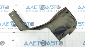 Rear left threshold plug Tesla Model S 16-20 rest, red, torn, dented, scratches, broken fasteners