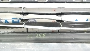 Toyota Highlander 20 Front Bumper Lip - Structure, Crack, Broken Grille, Scratches