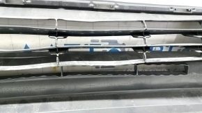 Toyota Highlander 20 Front Bumper Lip - Structure, Crack, Broken Grille, Scratches