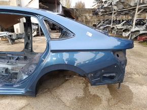 Quarter wing rear left VW Jetta 19- on the body, blue