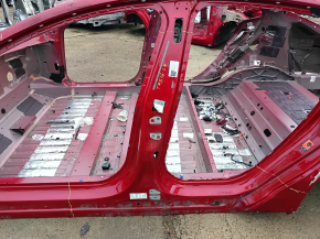 Body pillar central left Tesla Model S 12-20 for camera, aluminum panel, on body