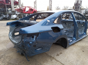 Quarter wing rear right VW Jetta 19- on the body, blue