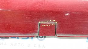 Tesla Model S 12-20 right threshold type 2, red, scratches, broken plug mounts, missing plug