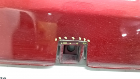 Tesla Model S 12-20 right threshold type 2, red, scratches, broken plug mounts, missing plug
