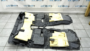 Hyundai Ioniq 17-22 HEV black floor covering, torn, needs dry cleaning