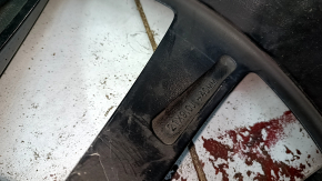 Set of wheels with tires R21 265/35 9J R21 245/35 8.5J Tesla Model S 12-20 with sensors, with caps, Continental, 5mm, curb, tears