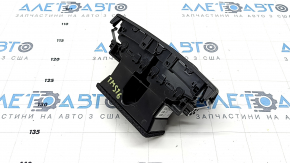 Tesla Model S 16-20 Black Center Console Air Vent with Gray Trim