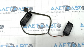 Rear Bumper Number Plate Light Hyundai Ioniq 17-22 Assembled