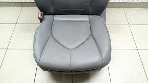 Driver's seat Toyota Highlander 20-21 with airbag, electric, heated, gray leather, XLE, scratches, for cleaning