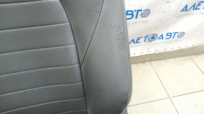 Driver's seat Toyota Highlander 20-21 with airbag, electric, heated, gray leather, XLE, scratches, for cleaning