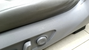 Driver's seat Toyota Highlander 20-21 with airbag, electric, heated, gray leather, XLE, scratches, for cleaning