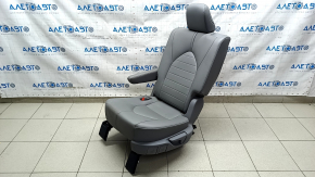Rear row of seats 2nd row left Toyota Highlander 20-21 leather gray, XLE, for cleaning