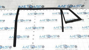Rear left door glass seal Hyundai Ioniq 17-22