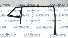 Rear left door glass seal Hyundai Ioniq 17-22