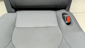Rear row of seats 2nd row right Toyota Highlander 20-21 leather gray, XLE, tear, needs cleaning