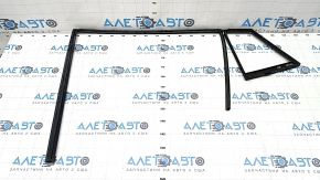 Rear right door glass seal Hyundai Ioniq 17-22
