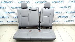 Rear row of seats 3rd row Toyota Highlander 20-22 leather gray, XLE, XSE, rust, dented leather