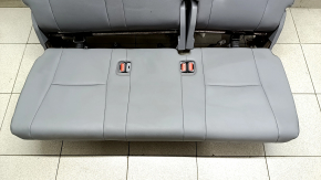 Rear row of seats 3rd row Toyota Highlander 20-22 leather gray, XLE, XSE, rust, dented leather