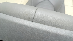 Passenger seat Toyota Highlander 20-21 without airbag, electric, heated, gray leather, XLE, front-rear motor does not work, needs cleaning