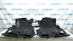 Floor covering front Honda CRV 17-22 black, for cleaning