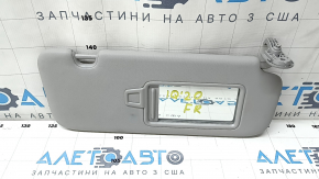Right visor Hyundai Ioniq 17-22 gray